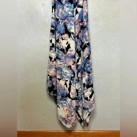 3/$25 Cotton Candy LA Summer Midi Open Back Dress Medium - Picture 5 of 9